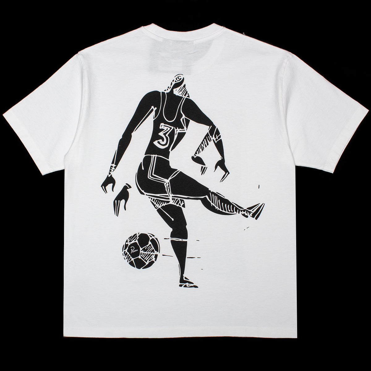 by Parra - Kicked Around T-Shirt
Style # 55455
Color : White