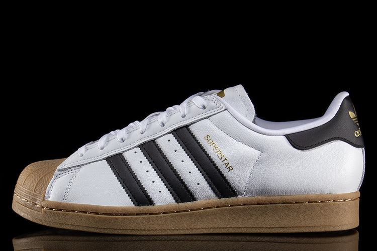adidas Superstar ADV Shoes - White/Black/Gum adidas Superstar ADV Shoes - White/Black/Gum