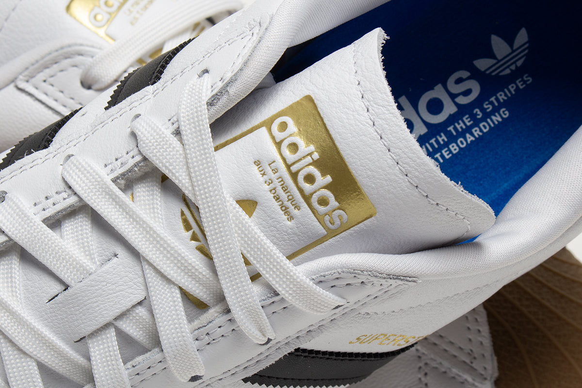 adidas Superstar ADV Shoes - White/Black/Gum adidas Superstar ADV Shoes - White/Black/Gum