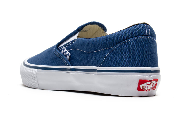 Vans - Skate Slip-On
Style # VN0A5FCANVY1
Color : Navy / White