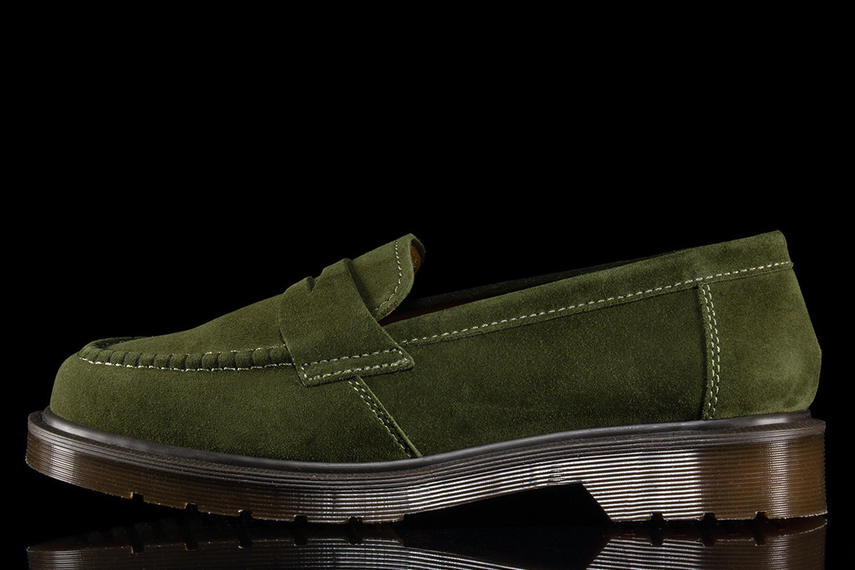 Dr. Martens - Delapre Penny Loafer
Style # 43301301
Color : Field Green