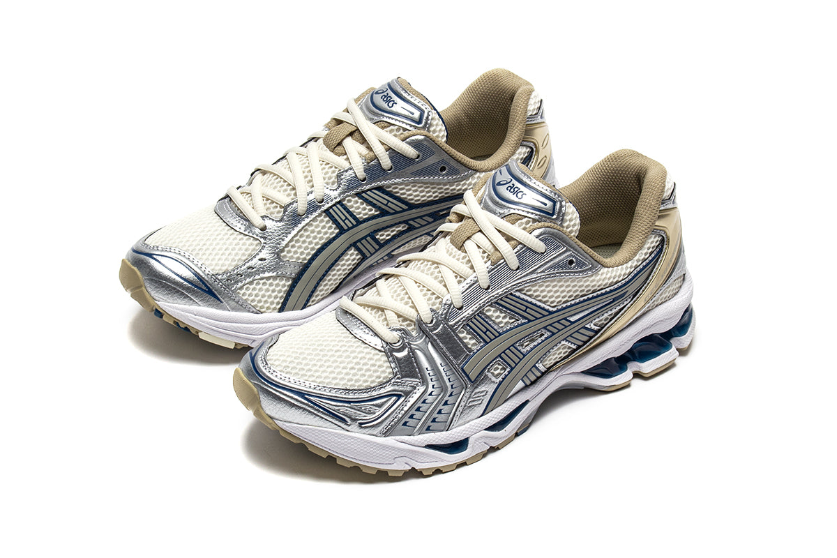 Asics | Gel-Kayano 14 Style # 1201A019.105 Color : Cream / Pure Silver