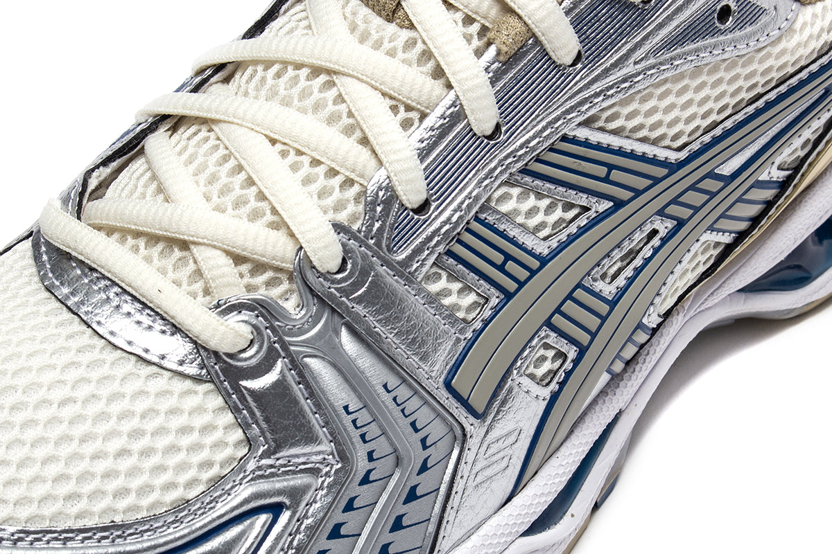 Asics | Gel-Kayano 14 Style # 1201A019.105 Color : Cream / Pure Silver