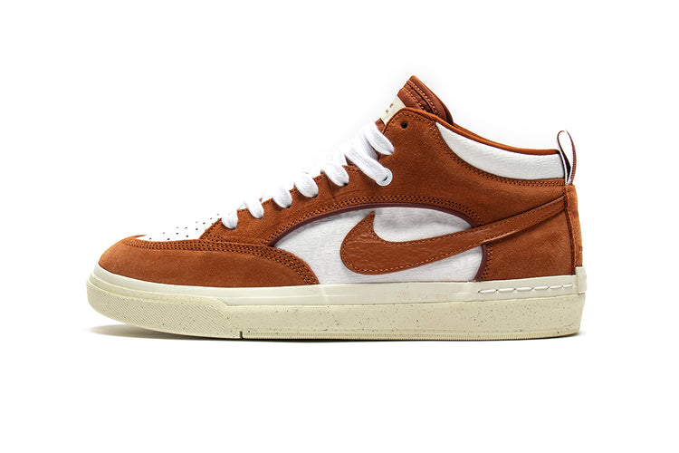 Nike SB | React Leo Style # DX4361-202 Color : Dark Russet / White / Dark Pony