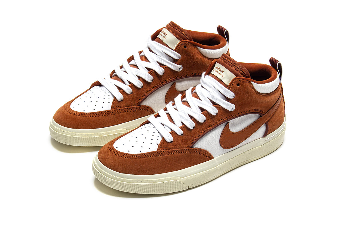 Nike SB | React Leo Style # DX4361-202 Color : Dark Russet / White / Dark Pony