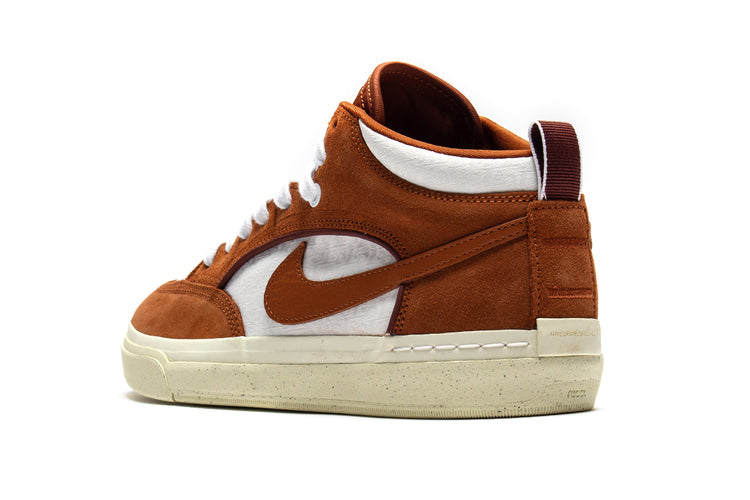 Nike SB | React Leo Style # DX4361-202 Color : Dark Russet / White / Dark Pony