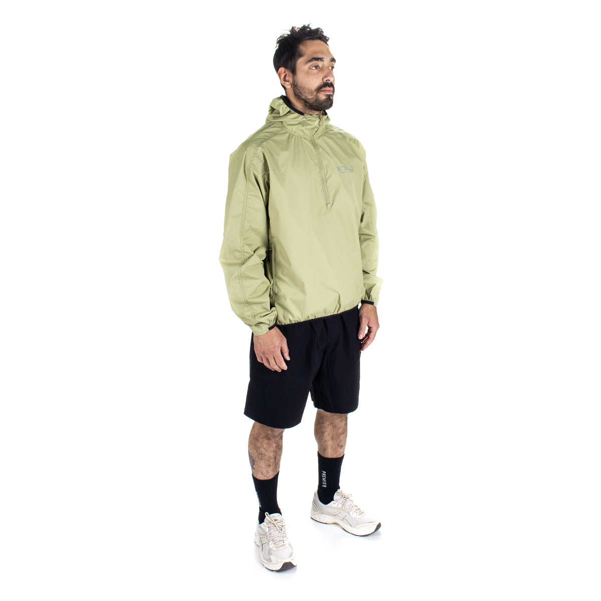 Polar Skate Co. | Packable Anorak Jacket Color : Dirty Green