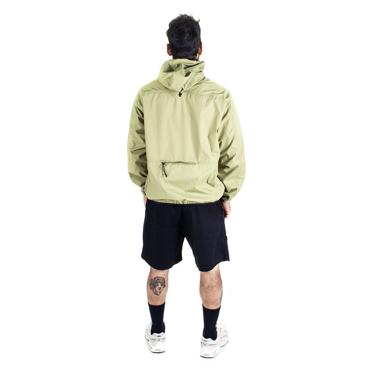 Polar Skate Co. | Packable Anorak Jacket Color : Dirty Green