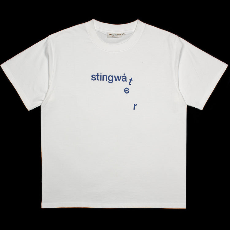 Stingwater | Melting Logo T-Shirt  Color : White