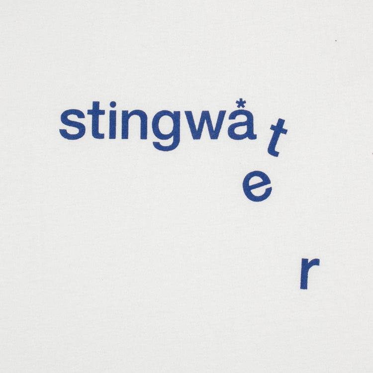 Stingwater | Melting Logo T-Shirt  Color : White