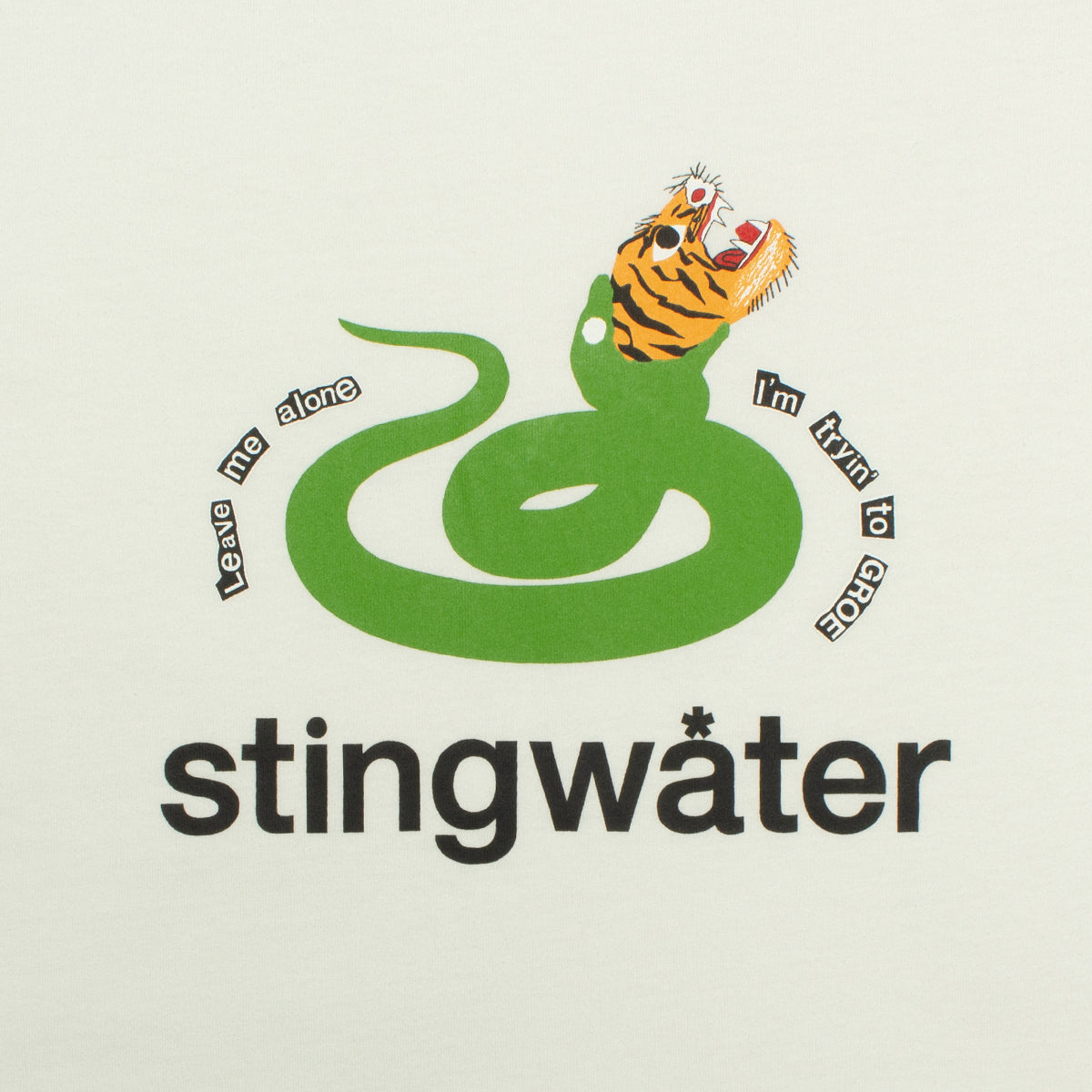 Stingwater | Groeing Tragon T-Shirt  Color : White