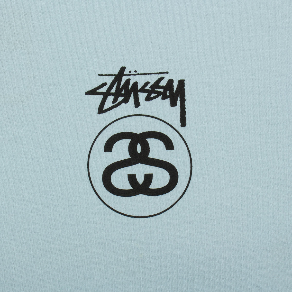 Stussy | Test Strike Pigment Dyed L/S T-Shirt Style # 1994915 Color : Sky Blue