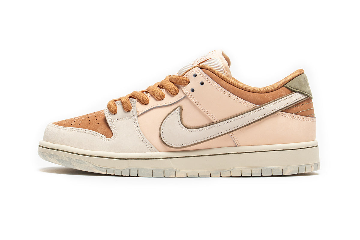 Nike SB Dunk Low Pro Premium Style # FV5926-200 Color : Amber Brown / Guava