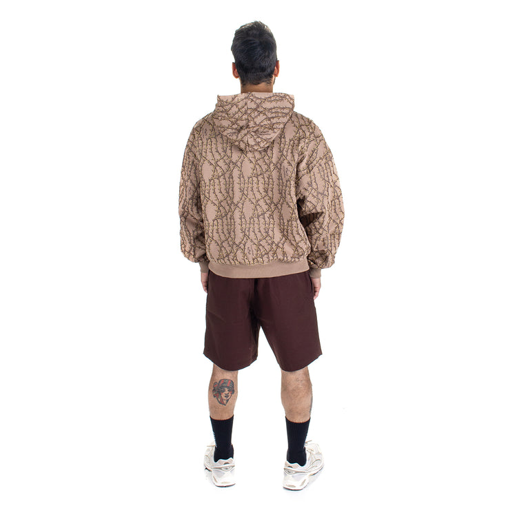 Stingwater | Thorn Zip-Up Hoodie Color : Brown