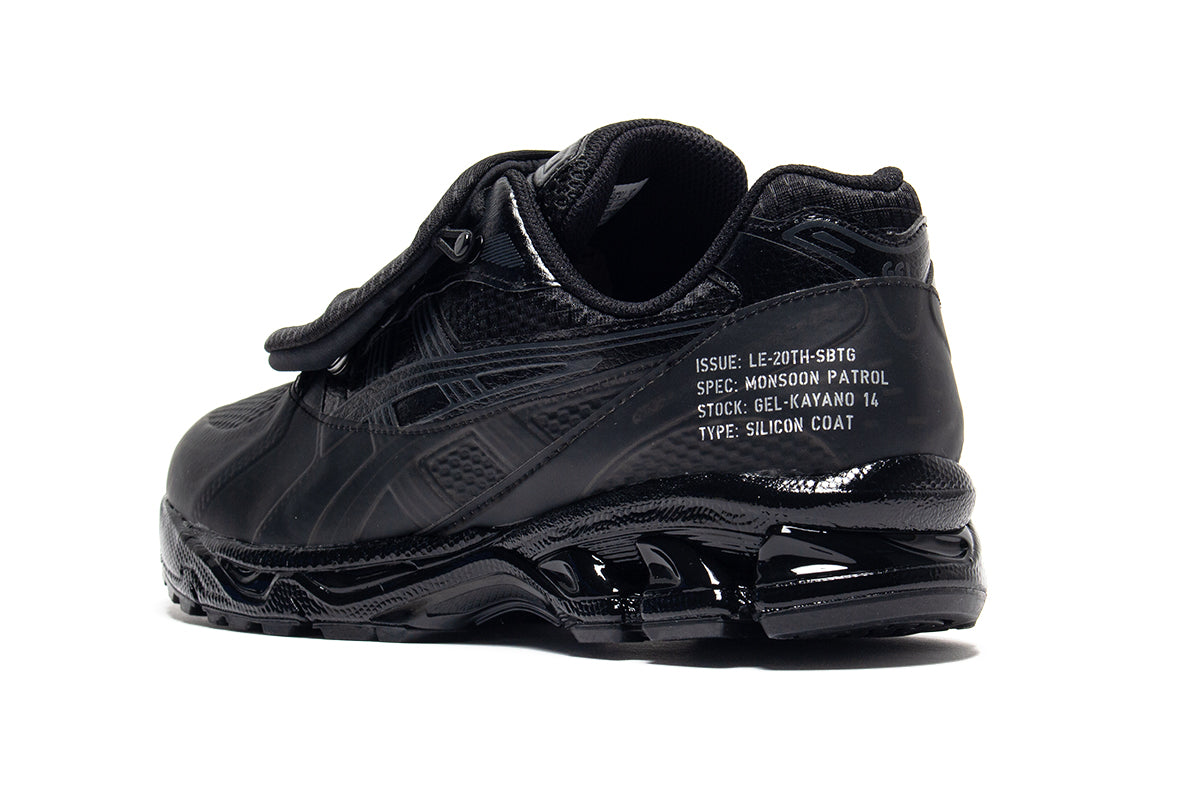 Asics | Gel-Kayano 14 x SBTG Style # 1201A975.001 Color : Black