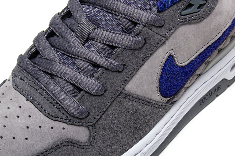 Nike SB - Paul Rodriguez Zoom Air Low
Style # IU7835-001
Color : Flint Grey / Deep Royal Blue / Flint Grey
