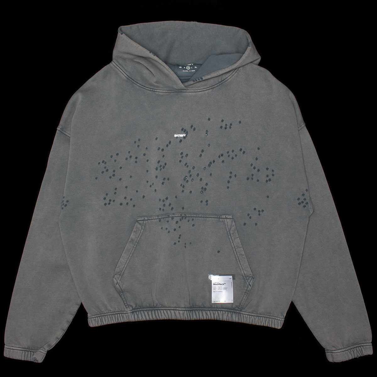 Satisfy - MothTech™ Hoodie
Style # 11097-01A02
Color : Faded Black