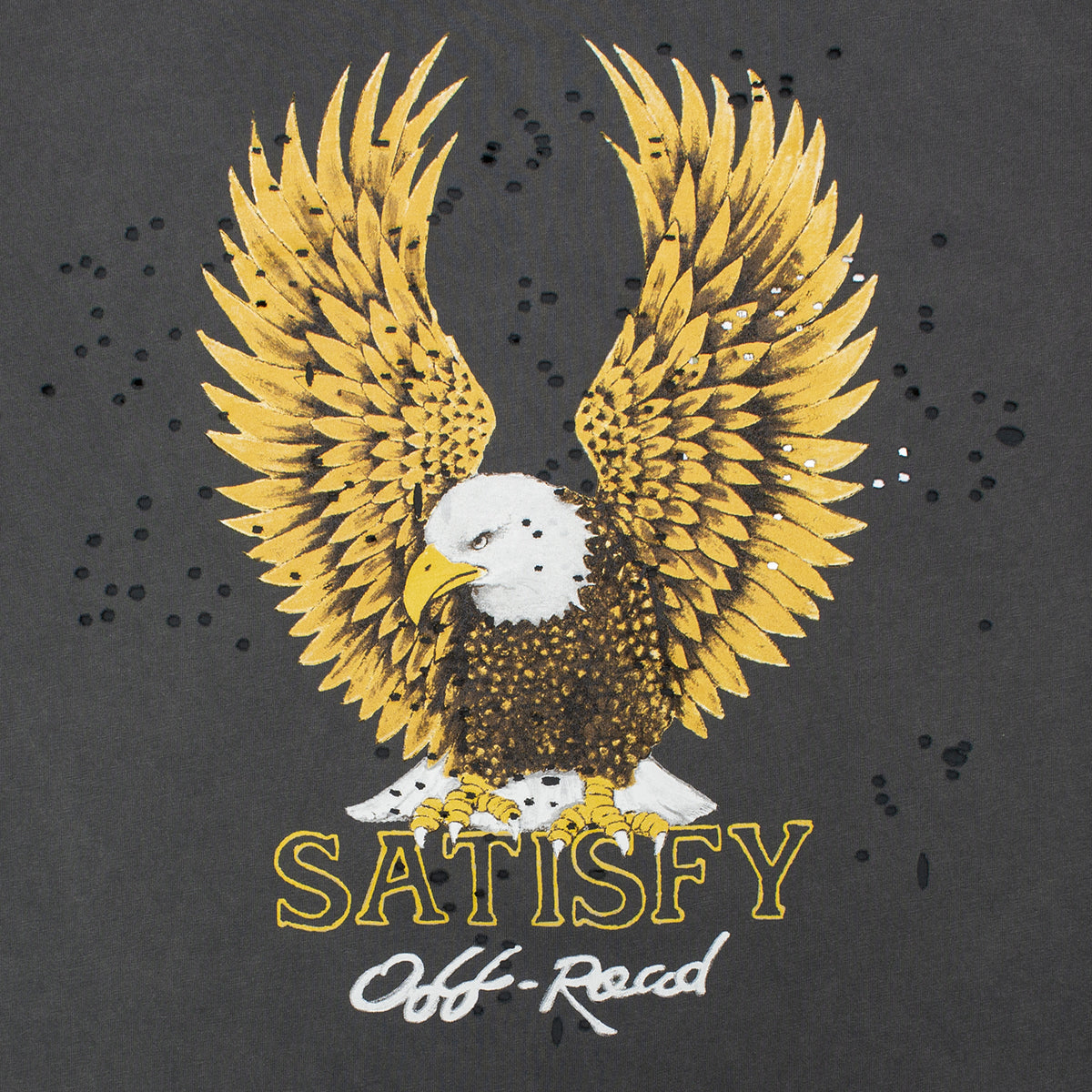 Satisfy - MothTech™ T-Shirt

Style # 11006-00A19 (Eagle)
Color : Faded Black