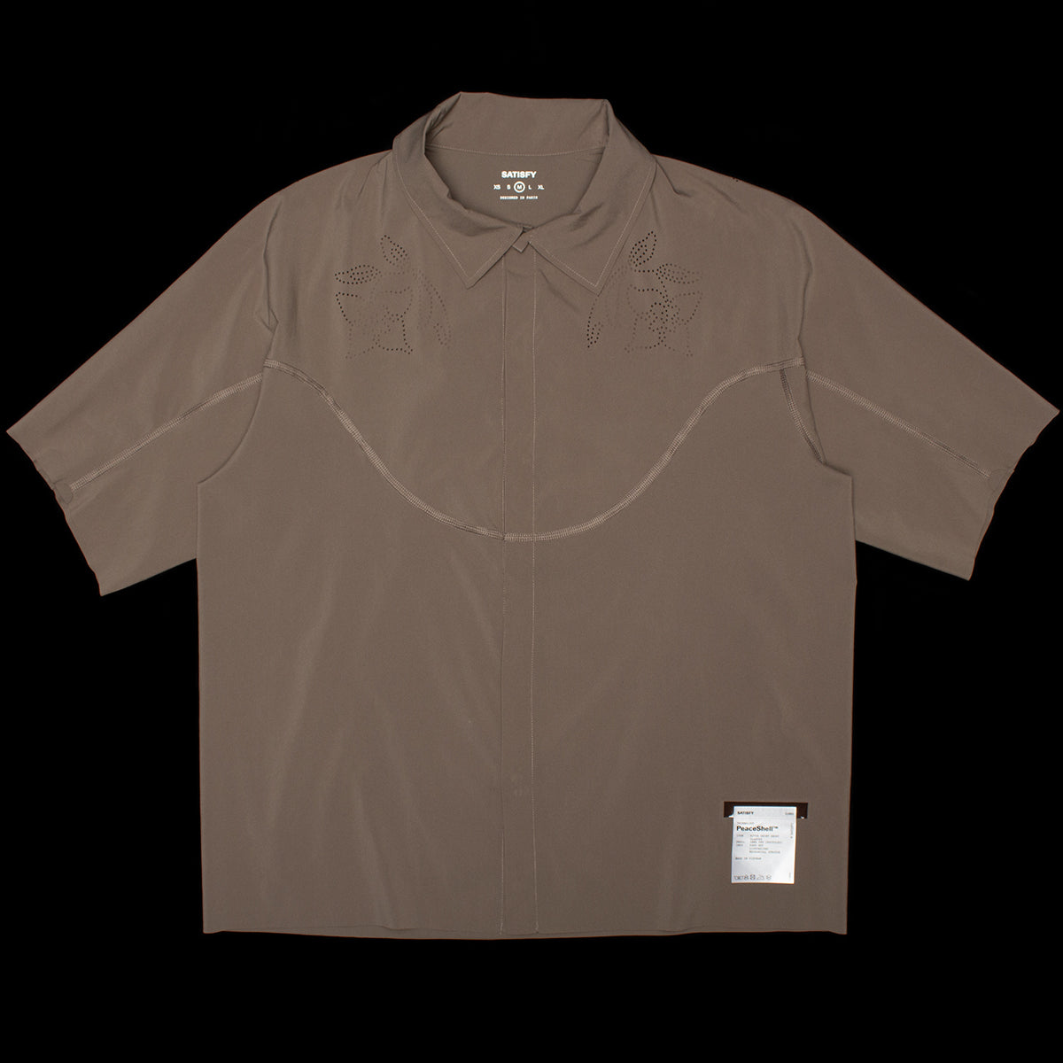 Satisfy - PeaceShell™ River S/S Shirt
Style # 11082-91016
Color : Falcon