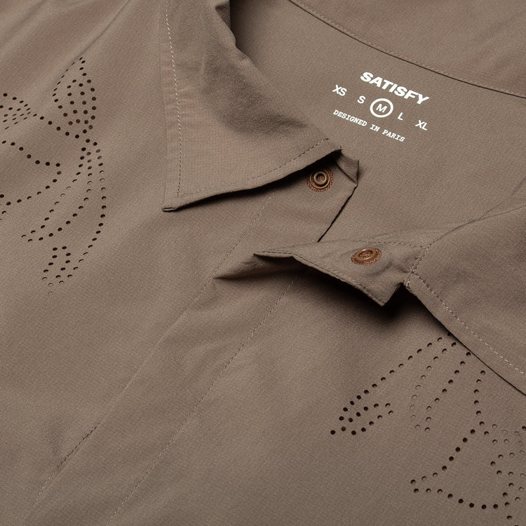 Satisfy - PeaceShell™ River S/S Shirt
Style # 11082-91016
Color : Falcon