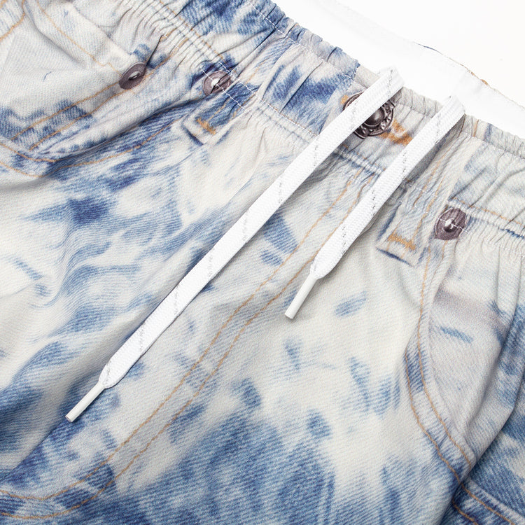 Satisfy - PeaceShell ™ Unlined Shorts 5"
Style # 12008-61G00
Color : Bleached Blue Denim