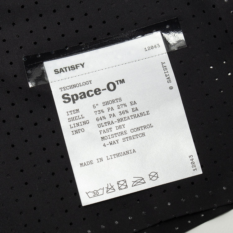 Satisfy - Space-O™ Shorts 5"
Style # 12043-00000
Color : Black