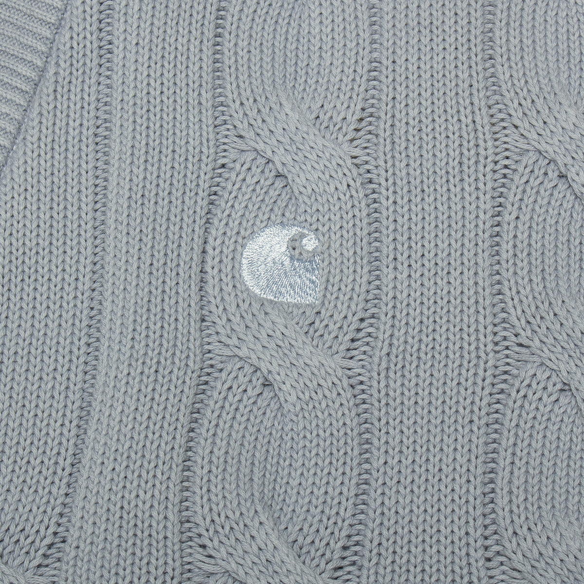 Carhartt WIP - Carter Cardigan
Style # I035178-0N1
Color : Blue Fog