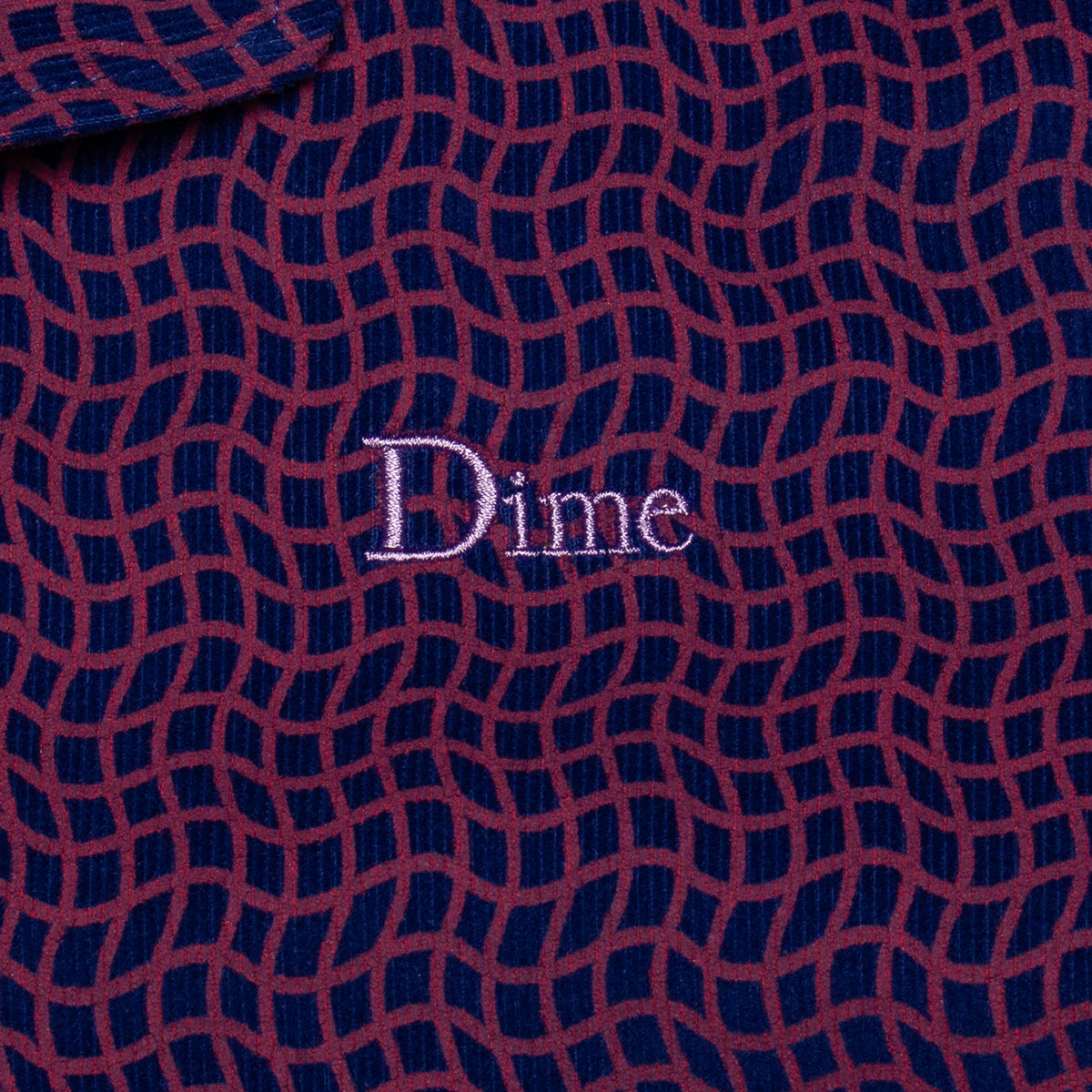 Dime | Printed Cord Jacket Color : Violet