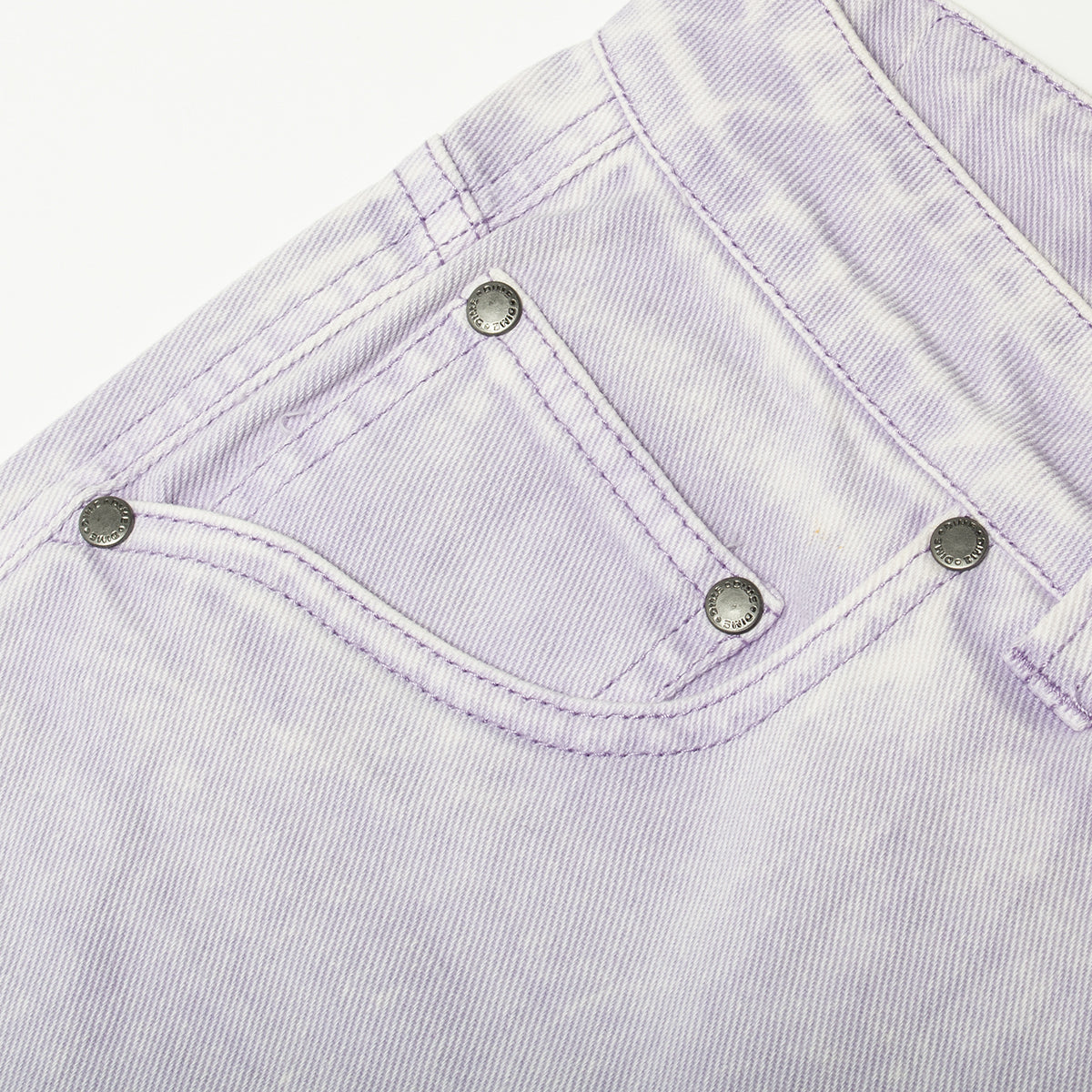 Dime | Classic Baggy Denim Pants Color : Stone Lilac