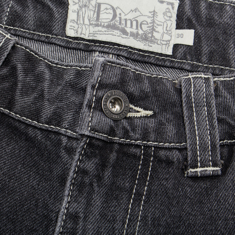 Dime | Classic Denim Shorts Color : Faded Black