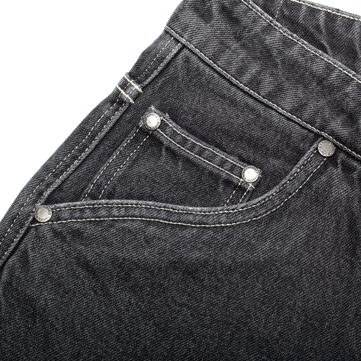 Dime | Classic Denim Shorts Color : Faded Black