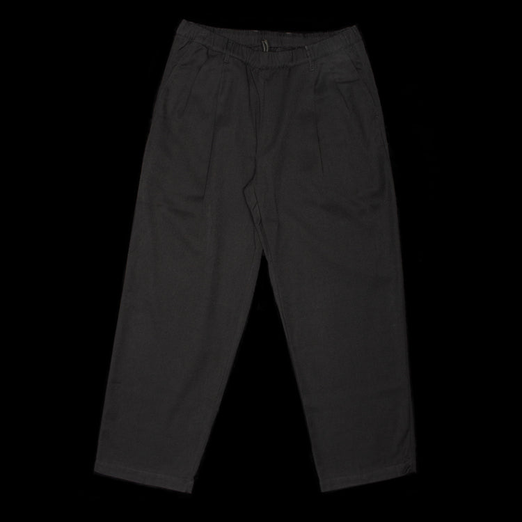 Dime | Pleated Twill Pants  Color : Black