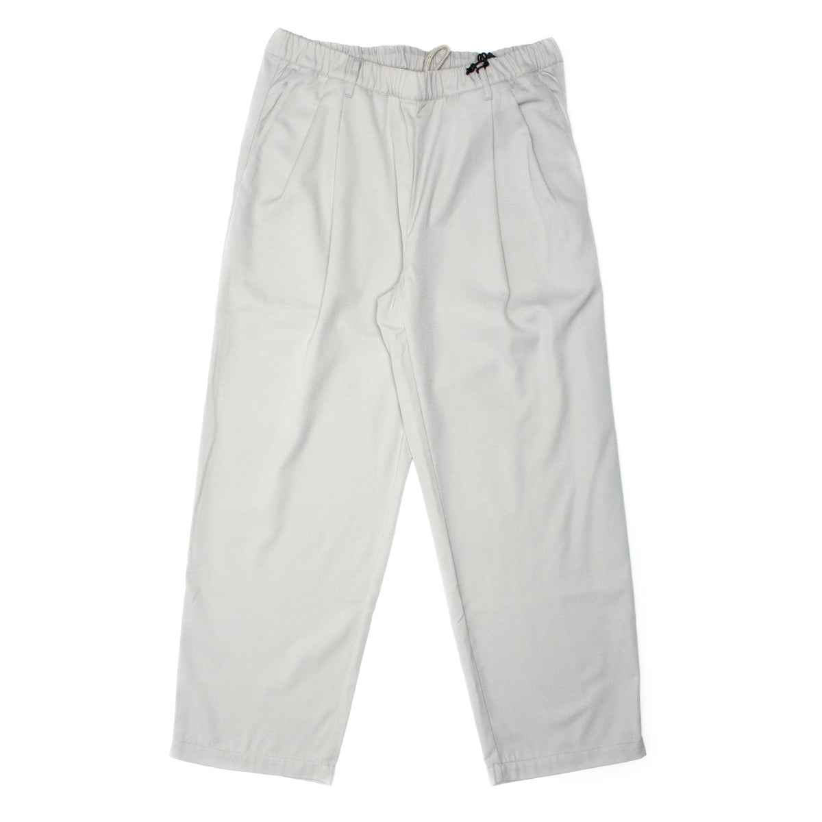 Dime | Pleated Twill Pants  Color : Light Grey