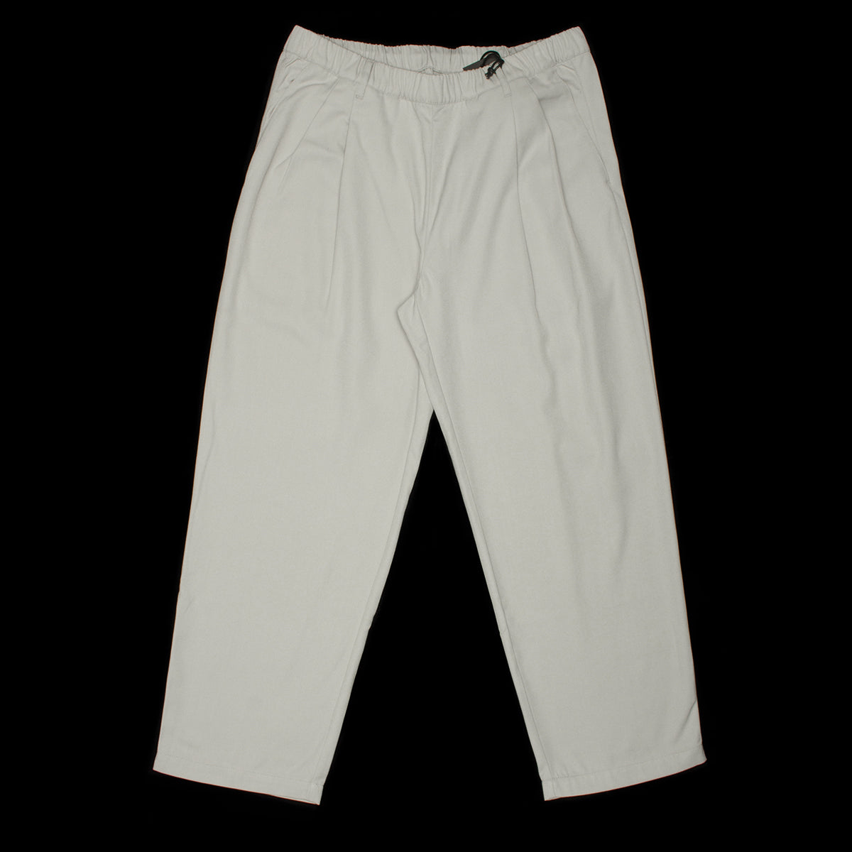 Dime | Pleated Twill Pants  Color : Light Grey