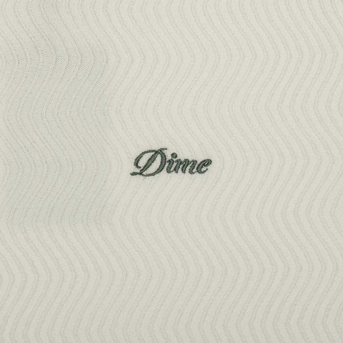 Dime | Wave Knit S/S Shirt Color : Ivory