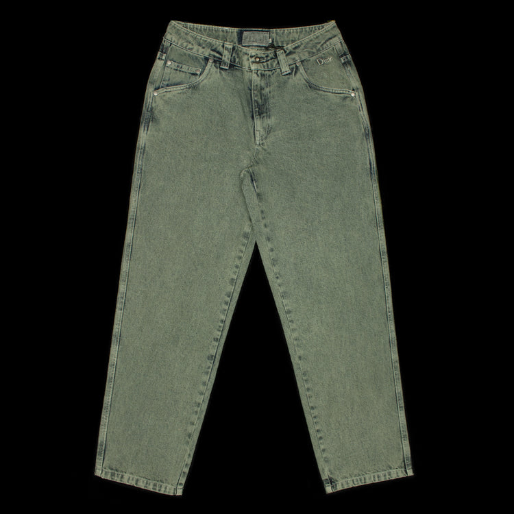 Dime | Classic Relaxed Denim Pants Color : Overdyed Forest