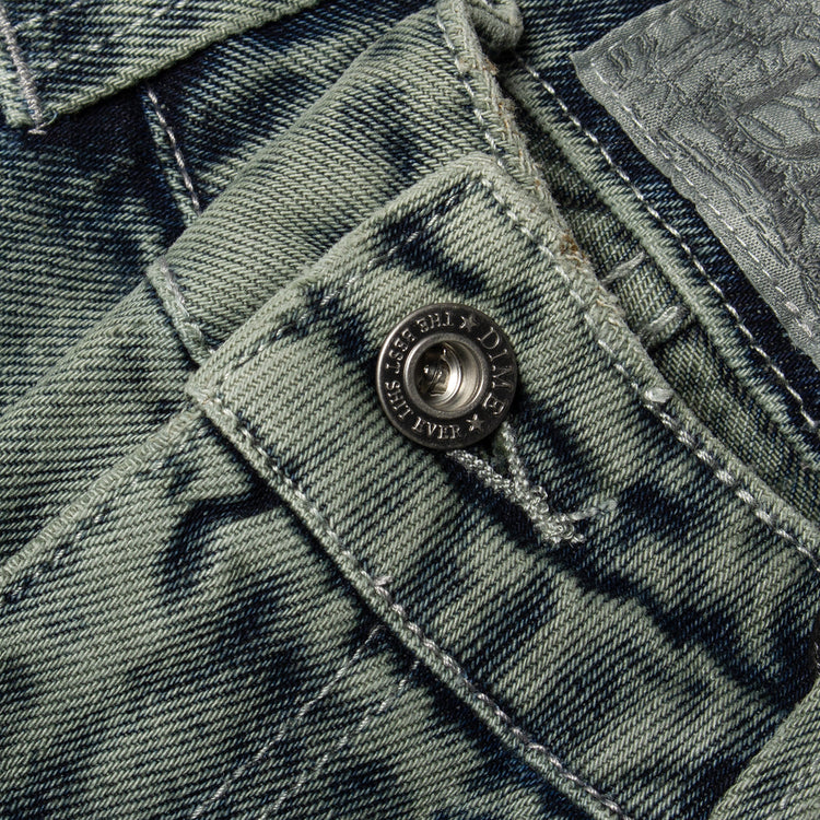 Dime | Classic Relaxed Denim Pants Color : Overdyed Forest