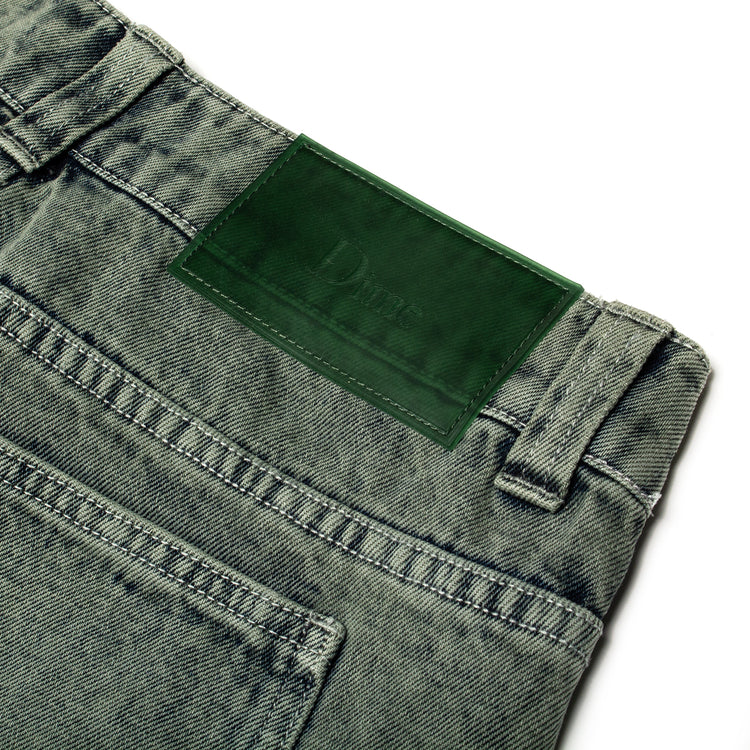 Dime | Classic Relaxed Denim Pants Color : Overdyed Forest