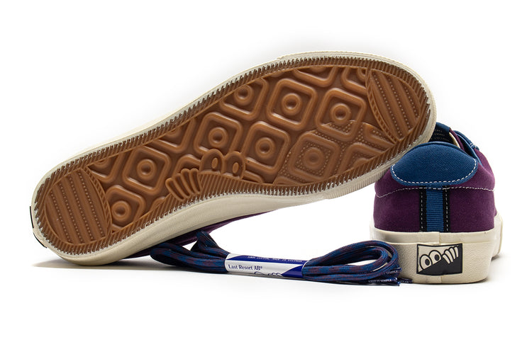 Last Resort AB | VM001 Canvas Lo x Julian Smith Color : Plum / Dirty Blue