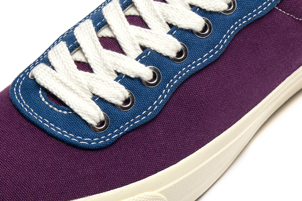 Last Resort AB | VM001 Canvas Lo x Julian Smith Color : Plum / Dirty Blue