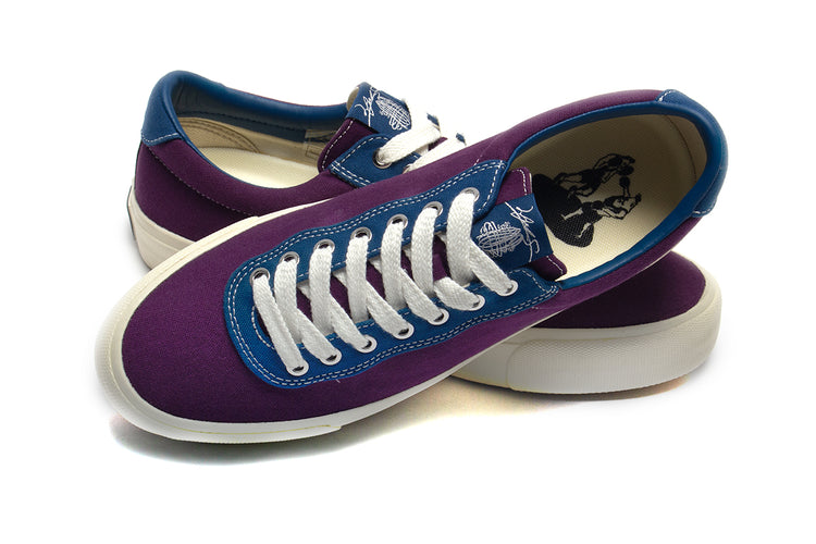 Last Resort AB | VM001 Canvas Lo x Julian Smith Color : Plum / Dirty Blue