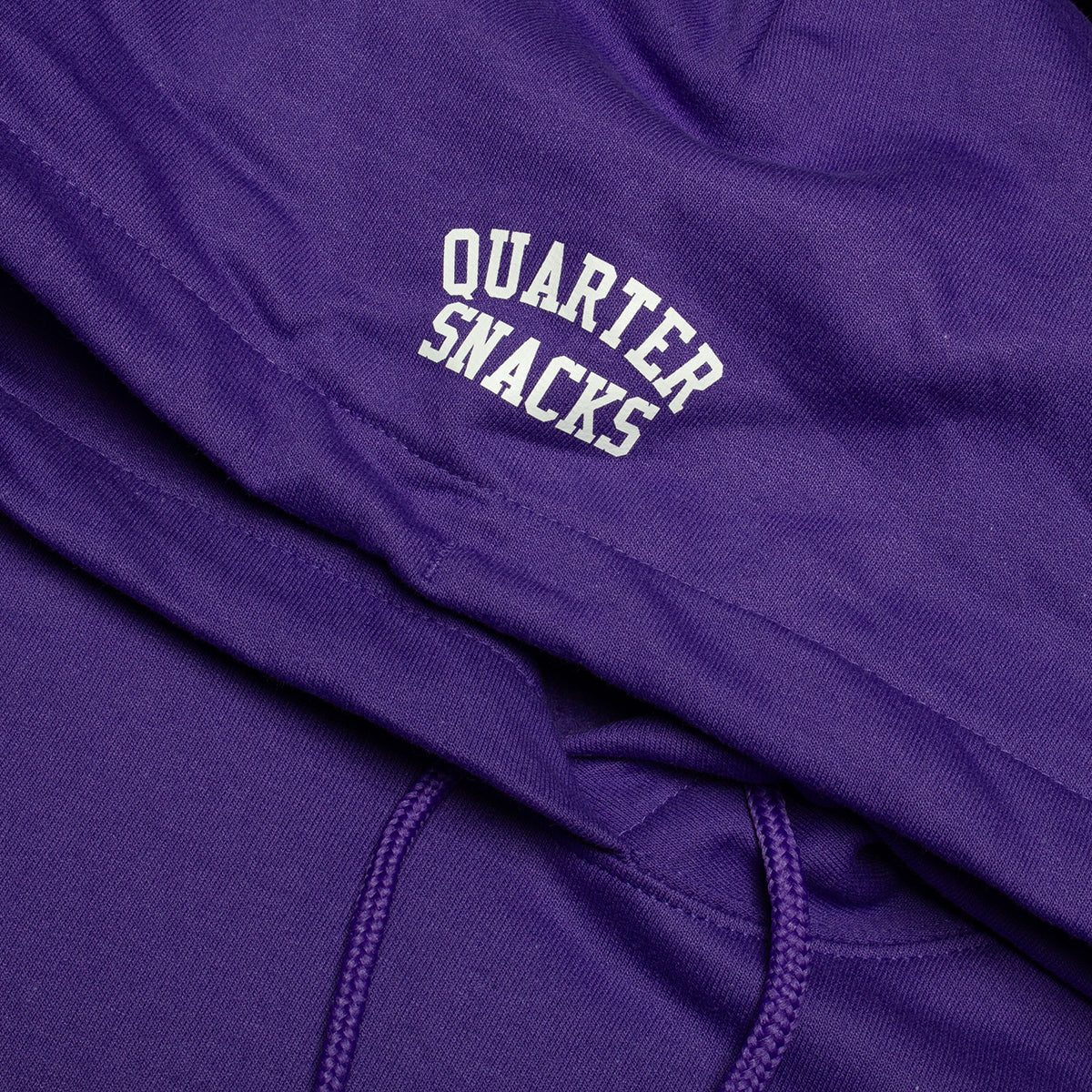 Quartersnacks | Snackman Hoodie Color : Purple