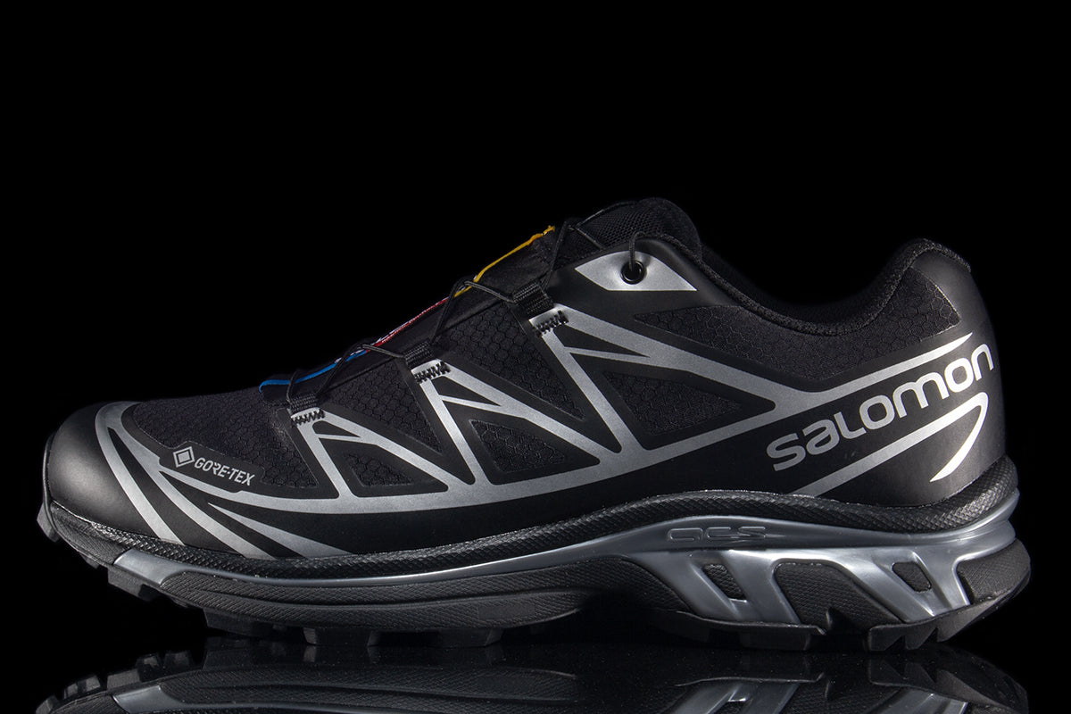 Salomon | XT-6 Gore-Tex Style # L47450600 Color : Black / Black / Silver