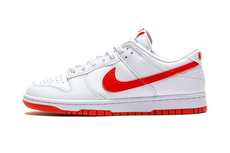 Nike | Dunk Low Retro Picante Red Style # DV0831-103 Color : White / Picante Red