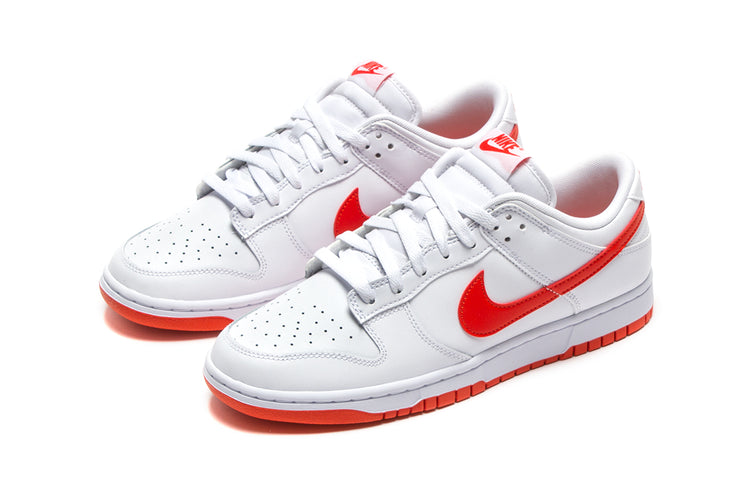 Nike | Dunk Low Retro Picante Red Style # DV0831-103 Color : White / Picante Red