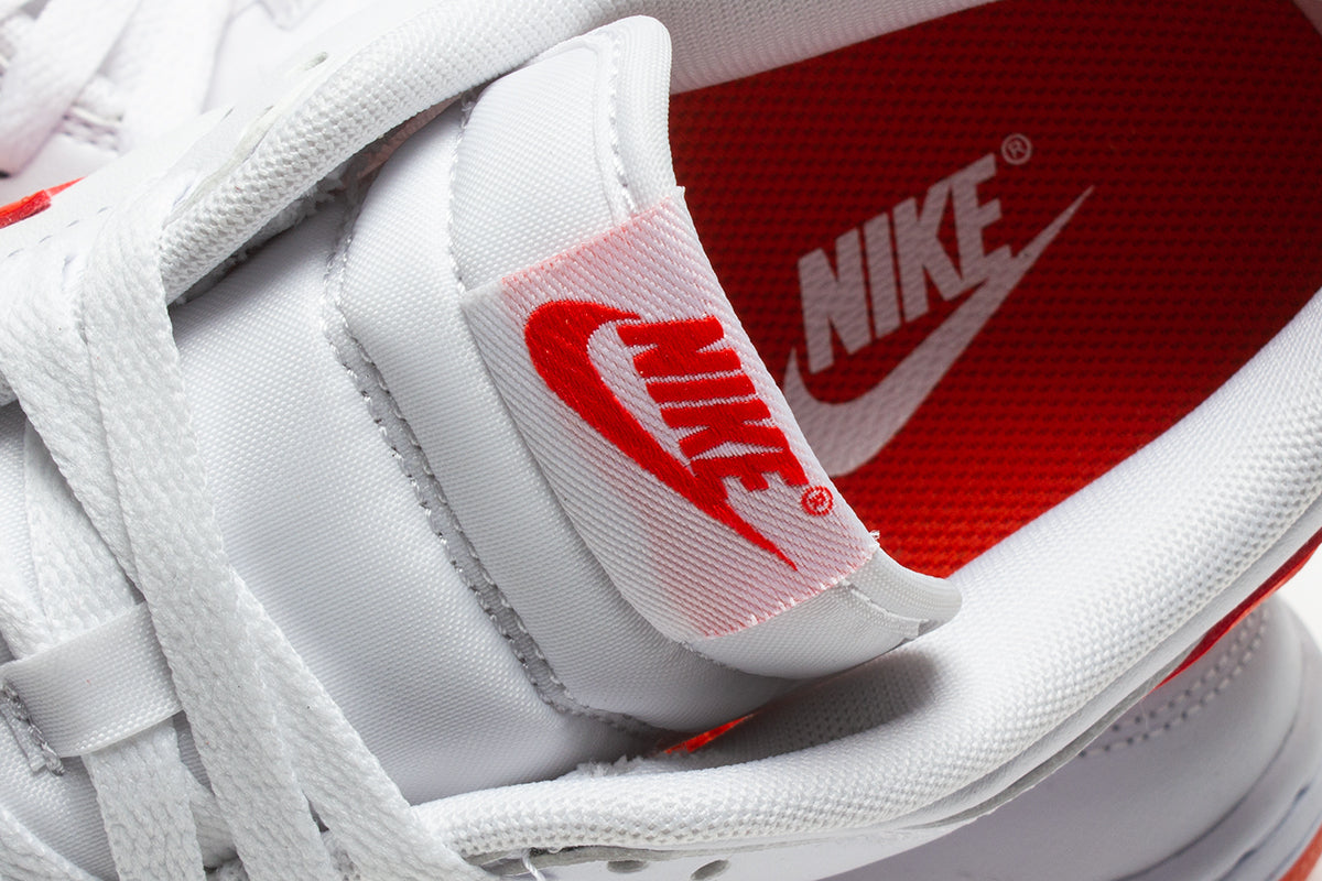 Nike | Dunk Low Retro Picante Red Style # DV0831-103 Color : White / Picante Red