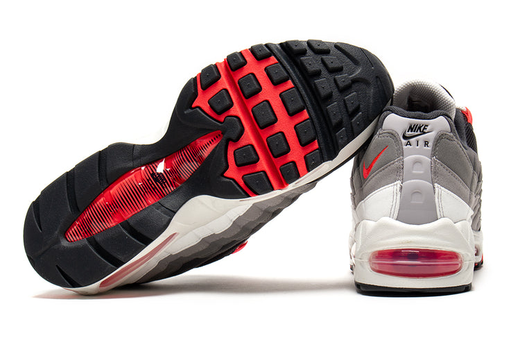 Nike - Air Max 95 Big Bubble
Style # IV6425-060
Color : Anthracite / Solar Red / LT Graphite
