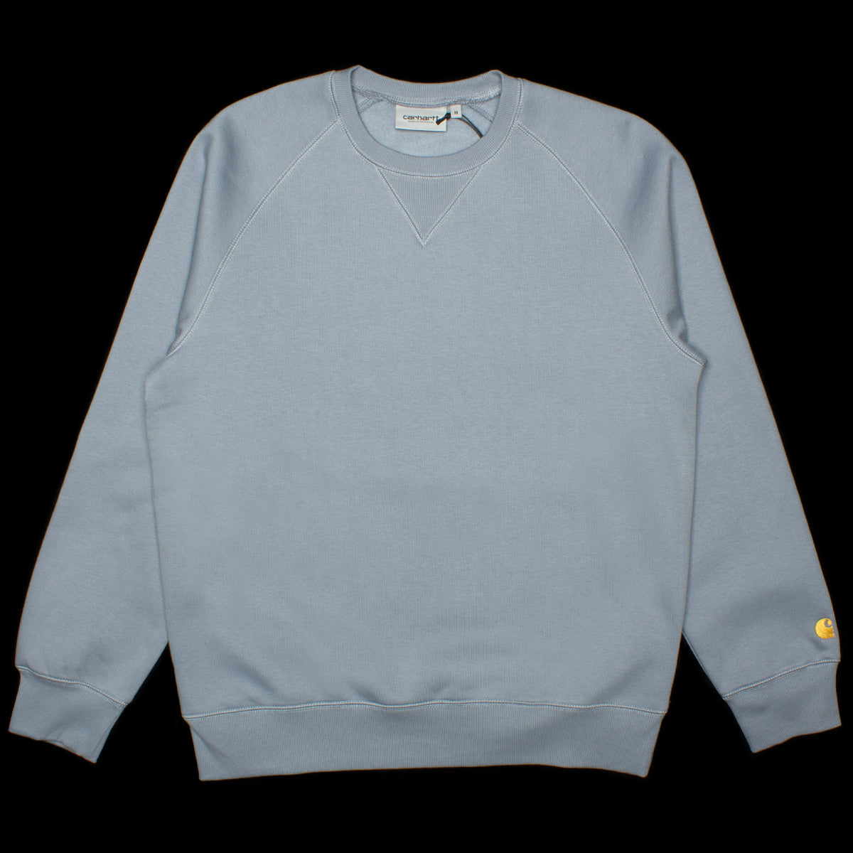 Carhartt WIP | Chase Sweatshirt Style # I026383-1R2 Color : Mirror / Gold