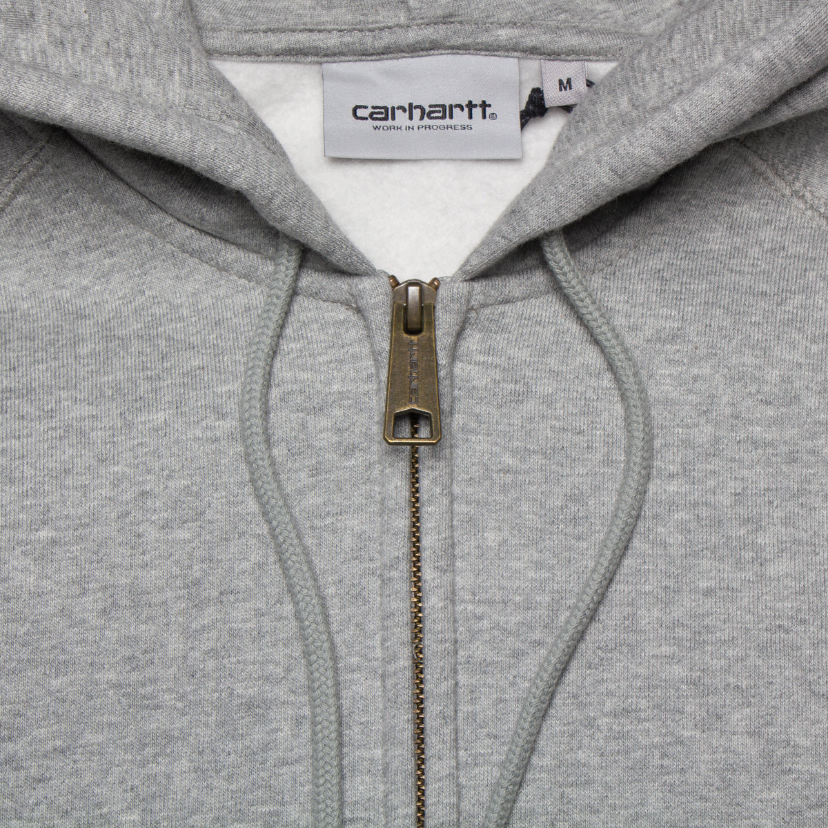 Carhartt WIP | Hooded Chase Jacket Style # I026385-00M Color : Grey Heather / Gold