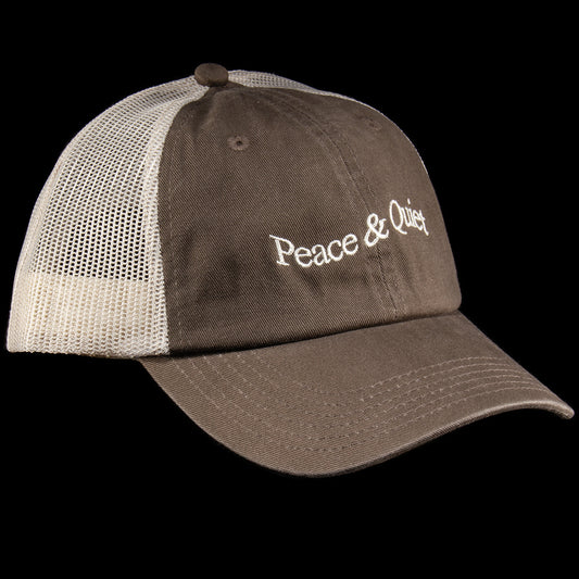 MOPQ - Wordmark Trucker Dad Hat
Color : Brown